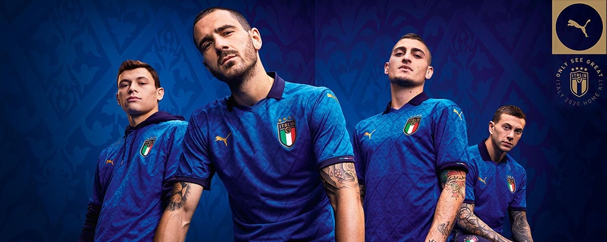 Custom Blau Erwachsene Kind T-Shirt Italien Trikot Name Num 