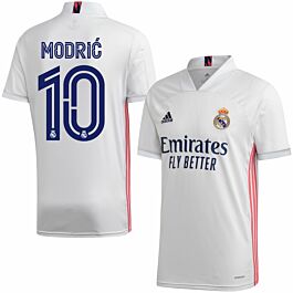 Offizielles Trikot Real Madrid Modric weiß Home 2018 2019 in Blister Geschenk