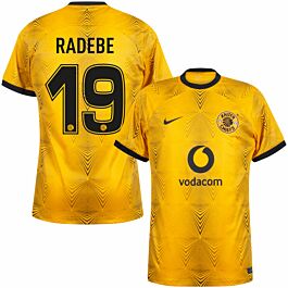 Nike Kaizer Chiefs Home Radebe 19 Jersey 2022-2023 (Fan Style Printing)