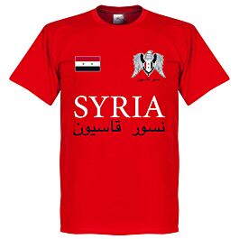 Syria National Tee Red 