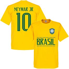 Airosportswear Neymar Jr Brazil Bra T-shirt yellow Kids 