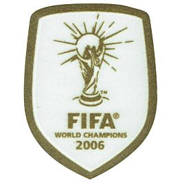 FIFA World Cup South Africa 2010 Italy jersey world champion Patch Badge 2006 