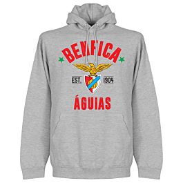 Retake Benfica Established Hoodie Grey 