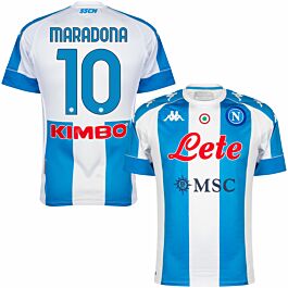 NEW 2020-2021 Napoli Home/Away Soccer Jersey Man Tshirt .And the Serie A patch 