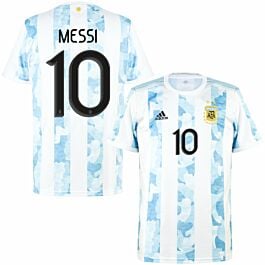 2020/21 Argentinien Heim Trikot #10 MESSI 