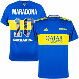 social cobertura humor adidas Camiseta Boca Juniors Maradona 10 Local 2021-2022 (Dorsal Estilo  Galería)