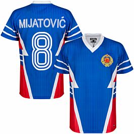 Flock numéro Number número Away Maillot Jersey shirt yougoslavie yougoslavie 1990 