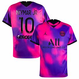 semiconductor linear Aside Nike PSG Neymar Jr 10 4th Jersey 2020-2021