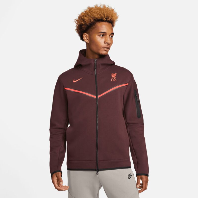 LFC Nike Mens Black Tech Fleece Full-Zip Hoodie 22/23 | lupon.gov.ph