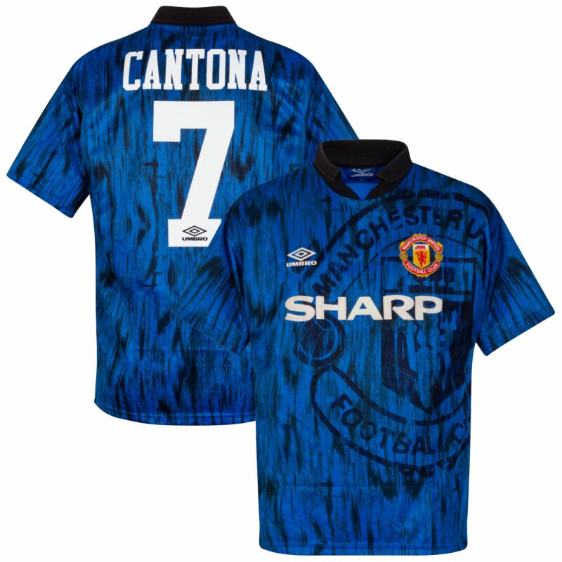 1993 Manchester United CANTONA 7 Retro Football Jersey Away T-shirts 