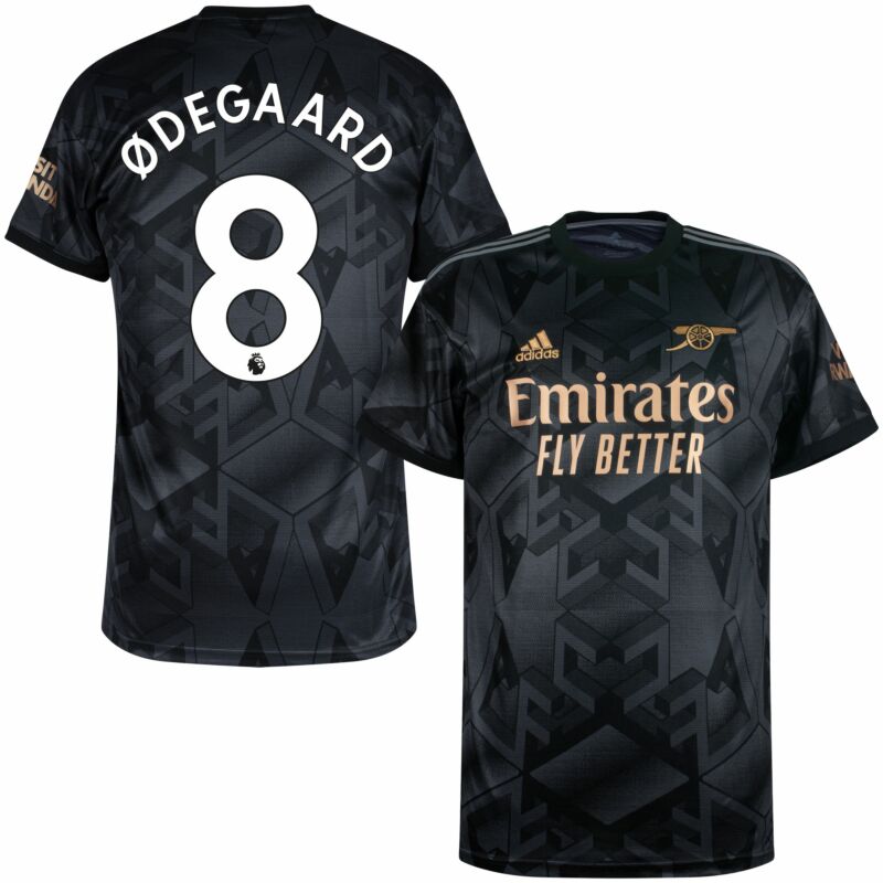 adidas Arsenal Away Ødegaard 8 Jersey 2022-2023 (Premier 