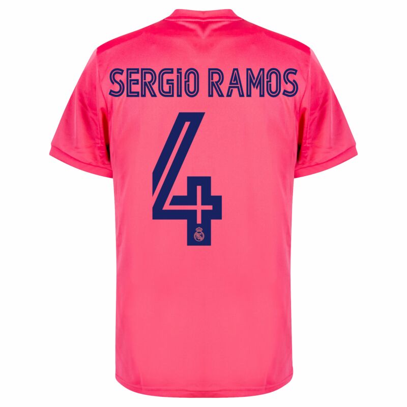 Away Colours Sergio Ramos 4 Paris Saint-Germain F.C 