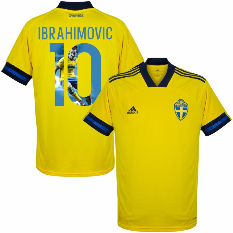 Camiseta adidas Ibrahimovic 10 2020-2021 (Dorsal Estilo Galería)
