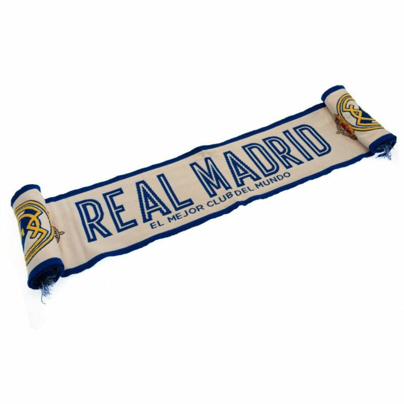 Scarf Real Madrid Official Stage Original Long Blancos since 1902 blister 