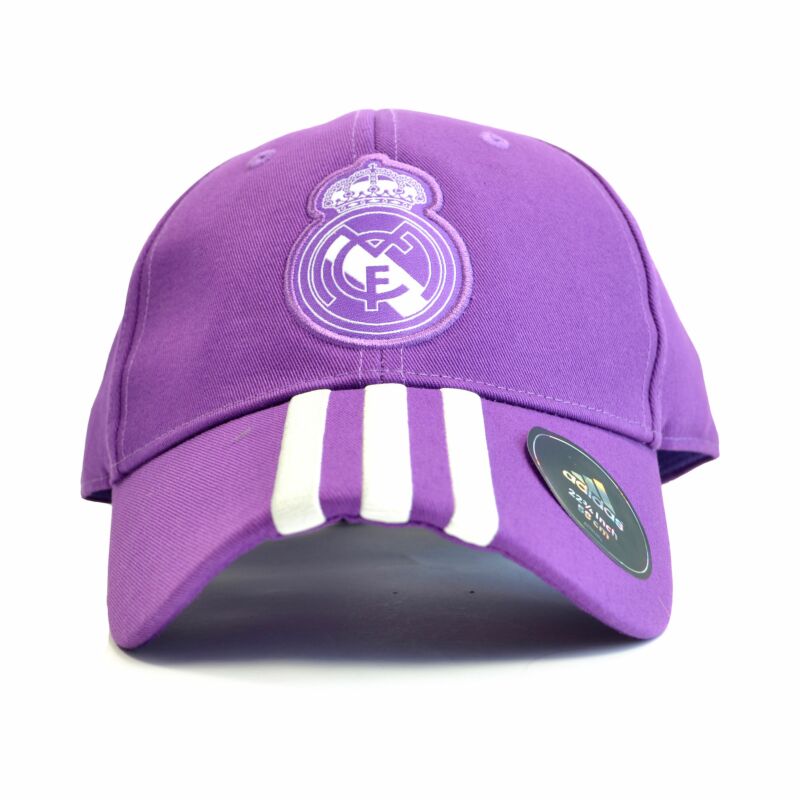 Real Madrid klassische Baseballmütze Lila Fußball Sun Ball offizielles Produkt