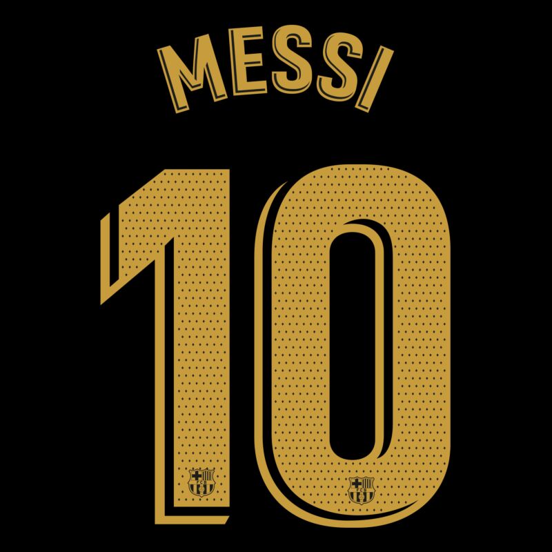 20/21 Barcelona Messi 10 Auswärts Trikot 