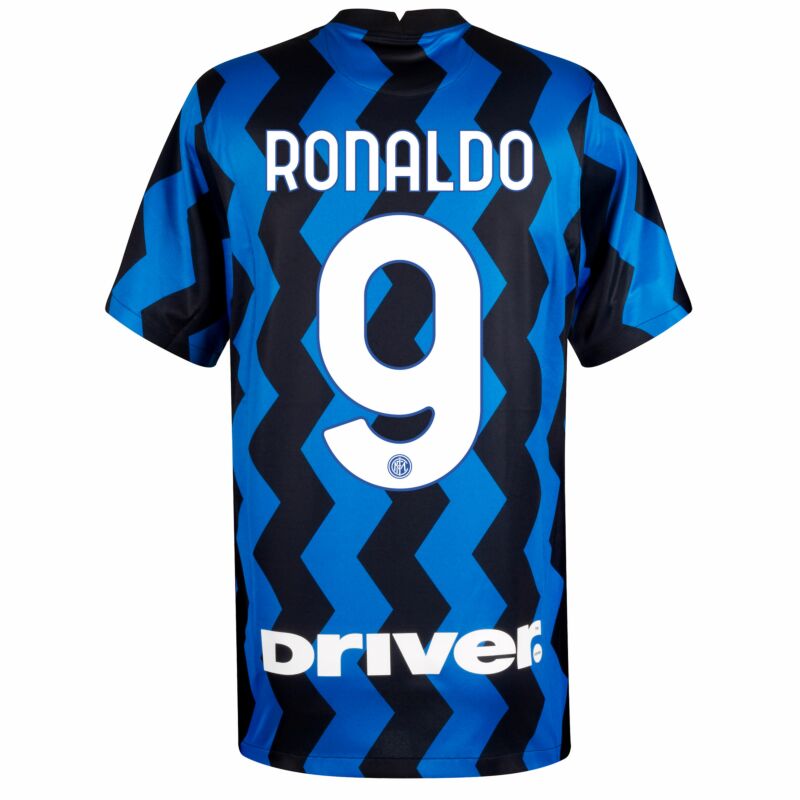 Trikot Ronaldo Inter 2021 Offizielle Geteilt Home 2020 Phänomen 9 Nabeel 