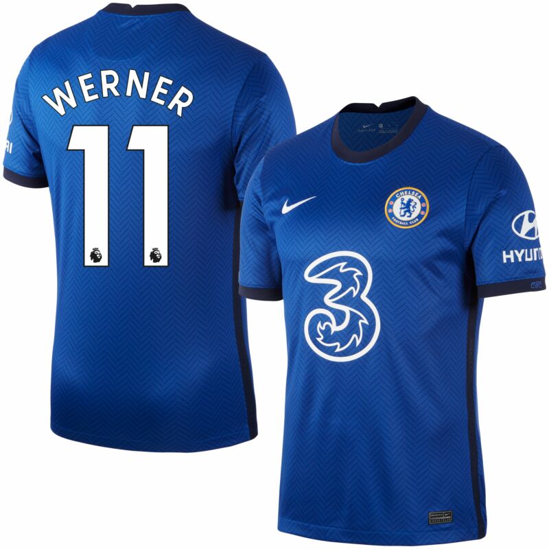 بخاخ الشعر Nike Chelsea Werner 11 Home Jersey 2020-2021 بخاخ الشعر