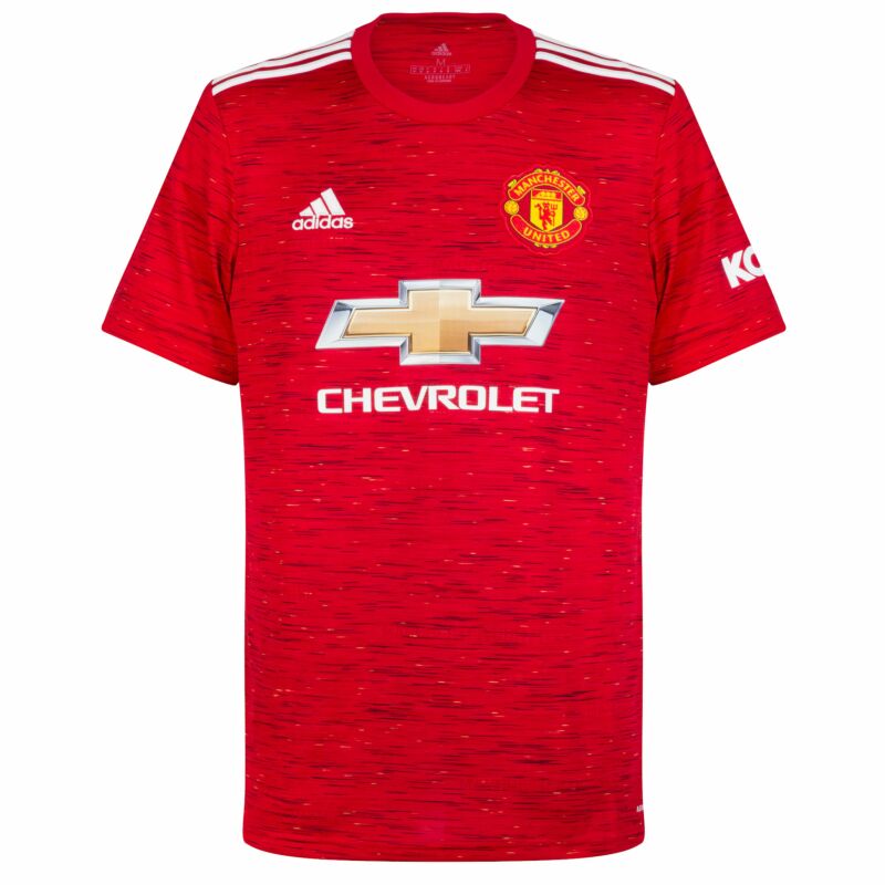 Camiseta adidas M. United 20 21 roja