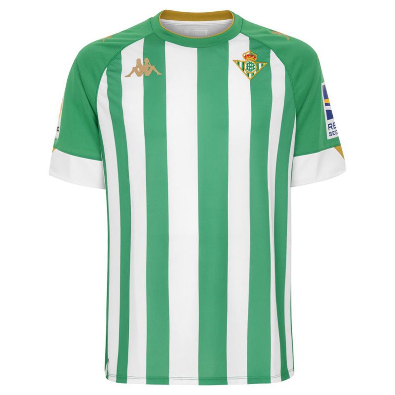 Mutual Fifth son Kappa Real Betis Authentic Home Jersey 2020-2021