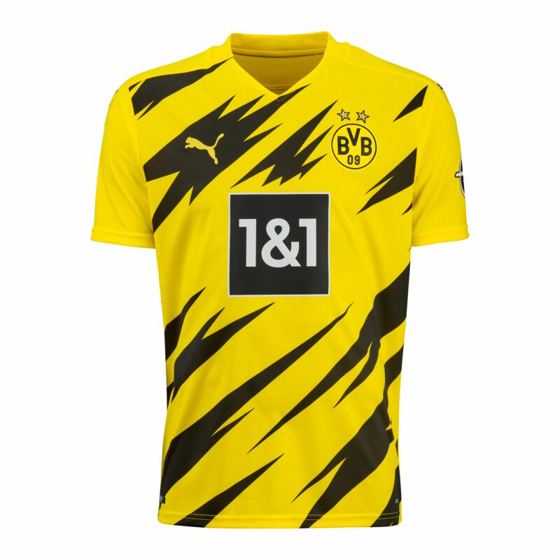 كي واي جل Youth 2020-2021 club Borussia Dortmund home yellow 6 Soccer Jerseys اكوما