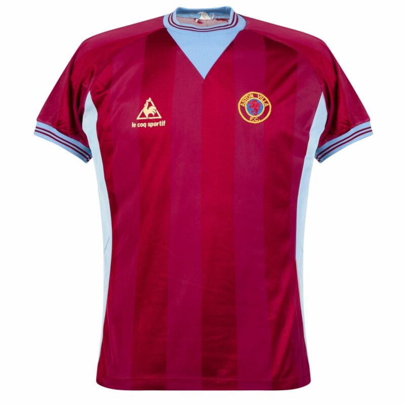 Aston Villa 1984 Football Home Retro Shirt Jersey Adult football shirt 