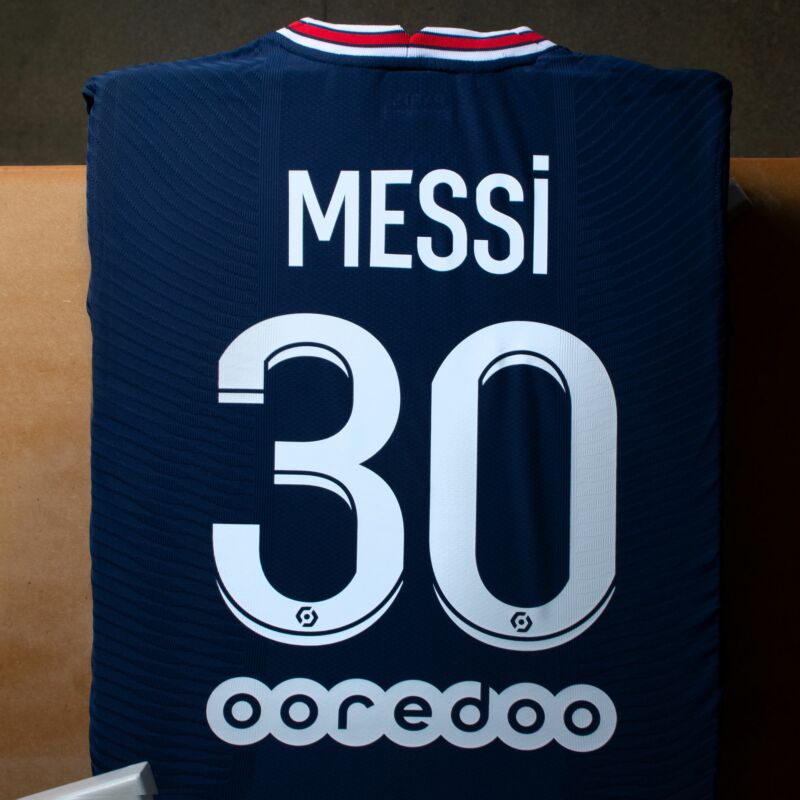 messi psg authentic jersey