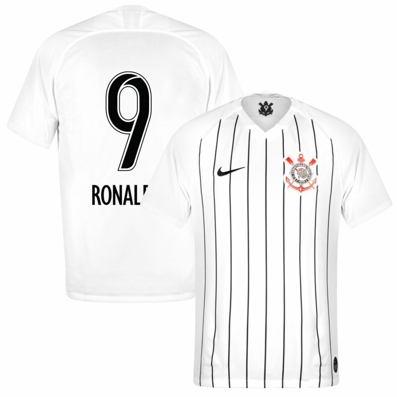 2020 2021 Corinthians Home R9 Ronaldo Soccer Football Maglia Jersey Shirt 