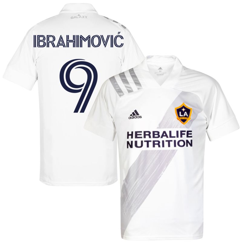 Maillot los angeles galaxy num 9 ibrahimovic jersey soccer 2019 2020 usa size M 