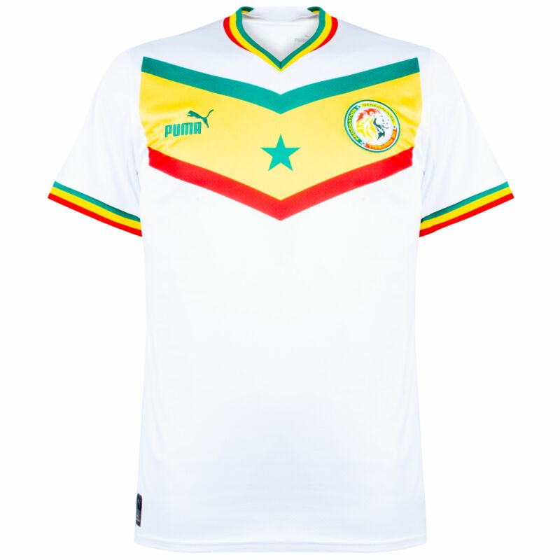 encima trolebús Espolvorear Puma Camiseta Senegal Local 2022-2023