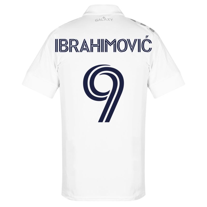 Camiseta adidas LA Galaxy Ibrahimovic 9 (Dorsal Estilo Fan)