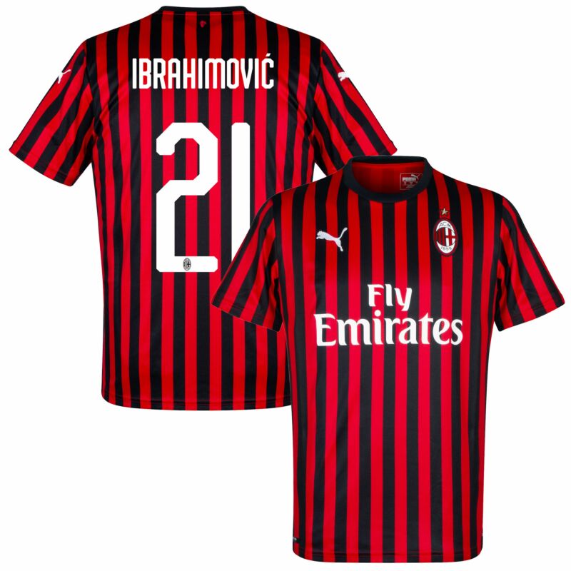 Ibrahimović #11 AC Milan Home Jersey 20-21 