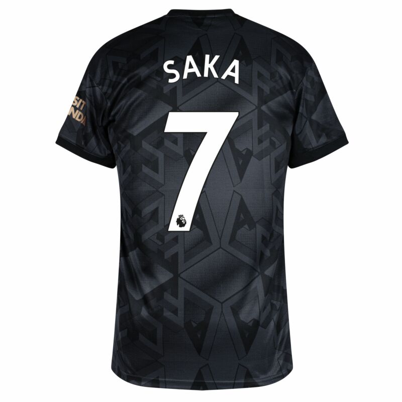adidas Arsenal Away Saka 7 Jersey 2022-2023 (Premier League)