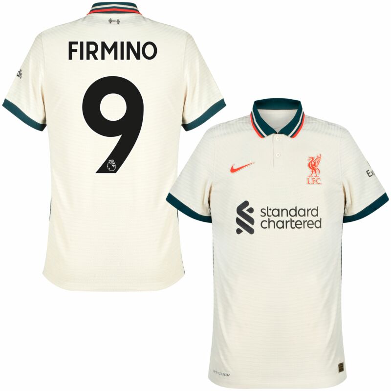 Wind privaat Marine Nike Liverpool Dri-Fit ADV Match Away Firmino 9 Jersey 2021-2022 (Official  Printing)