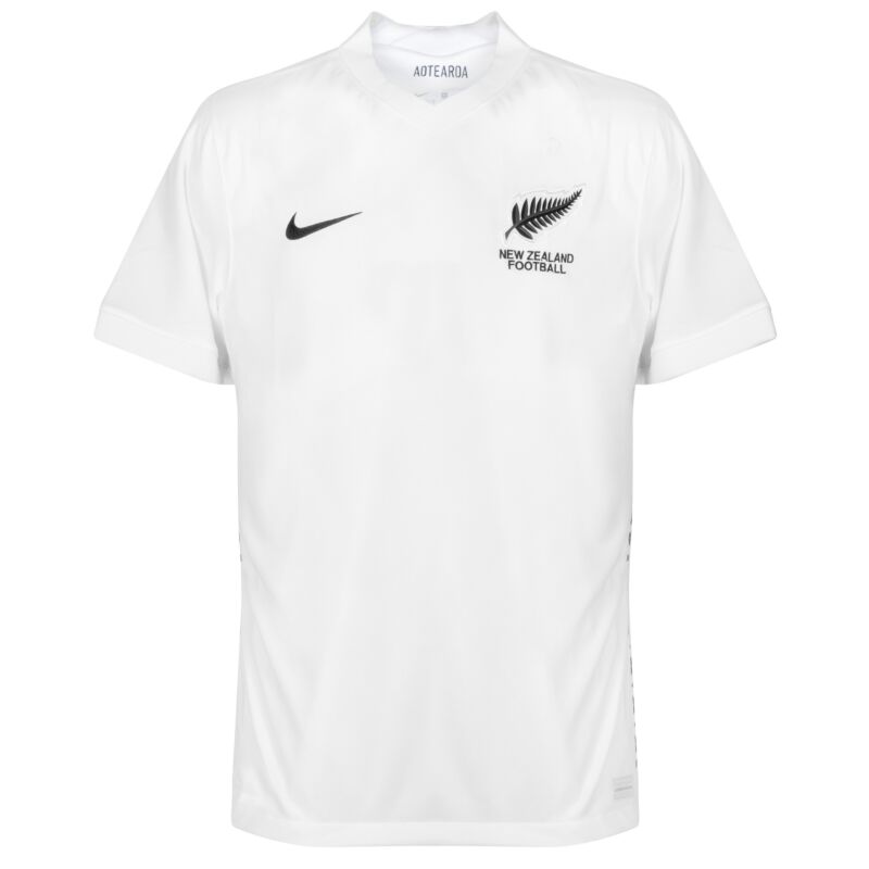 Neuseeland Fan T-Shirt Fußball Retro Shirt Trikot Weiß Unisex S M L XL XXL XXXL 