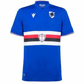 22-23 Sampdoria Home Authentic Shirt - (No Sponsor)
