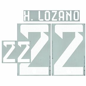 H.Lozano 22 (Official Printing) - 22-23 Mexico Home
