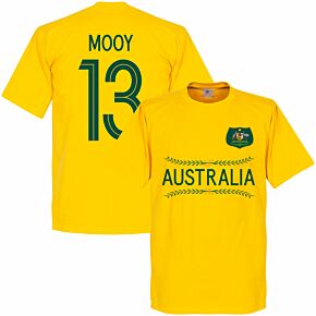 Australia Mooy 13 Team Tee - Yellow