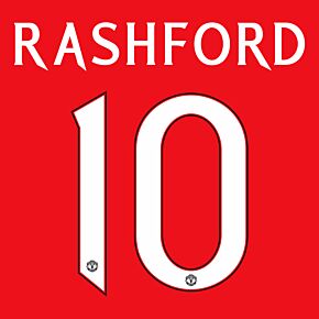 Rashford 10 (Cup Style Printing) - 23-24 Man Utd Home