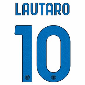 Lautaro 10 (Official Printing) 21-22 Inter Milan Away