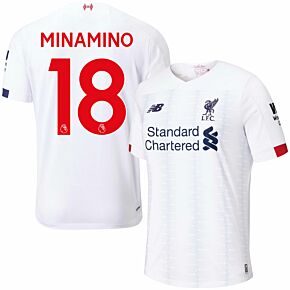 19-20 Liverpool Away Shirt + Minamino 18 (Premier League)