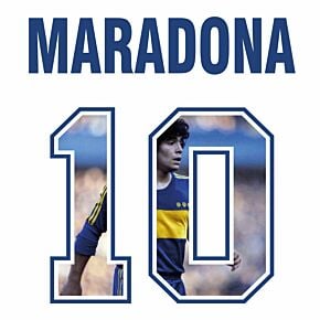 Maradona 10 (Gallery Printing) - 21-22 Boca Away