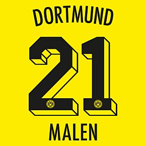 Malen 21 (Official Printing) - 22-23 Borussia Dortmund Home