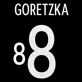 Goretzka 8 (Official Printing) - 20-21 Germany Away