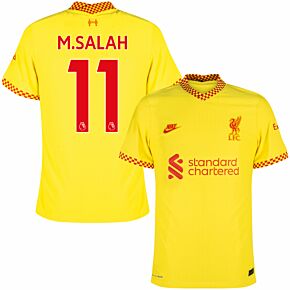 21-22 Liverpool Dri-fit ADV 3rd Shirt + M.Salah 11 (Premier League Printing)