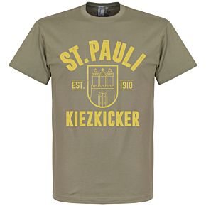 St Pauli Established Tee - Khaki
