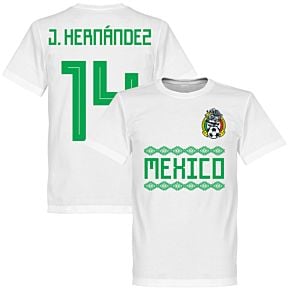 Mexico J. Hernandez 14 Team Tee - White