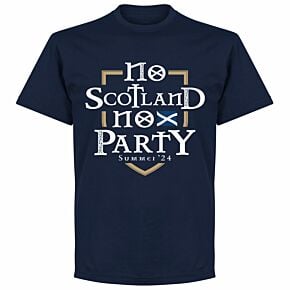 No Scotland No Party T-shirt - Navy
