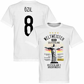 Germany Road To Victory Özil Tee - White