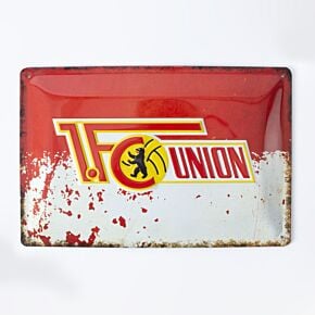 Union Berlin Logo Metal Sign (30 x 20cm Approx)